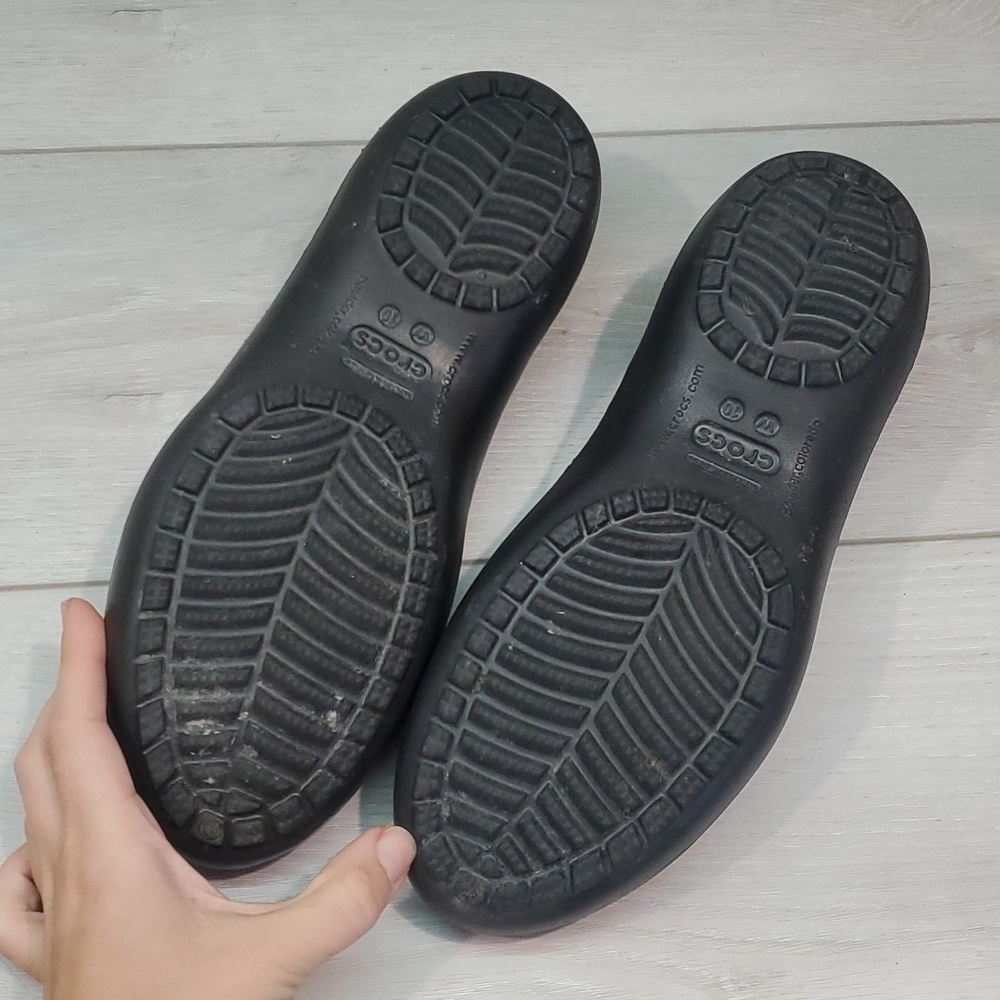 Crocs Women Kadee Comfort Rubber Loafer Flats shoes sz 10 - Picture 10 of 11